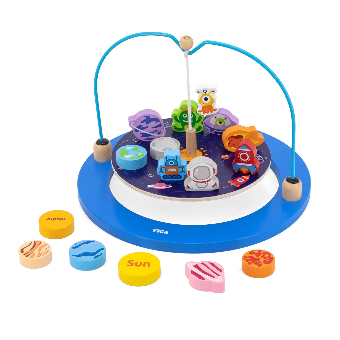 Jeu d'équilibre sur le thème de l'espace