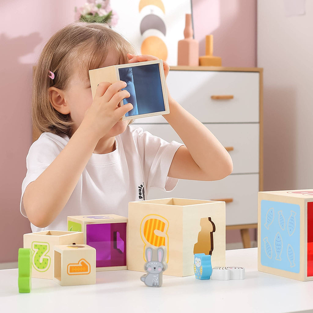 Blocs à emboîter et à empiler : explorez, apprenez et jouez