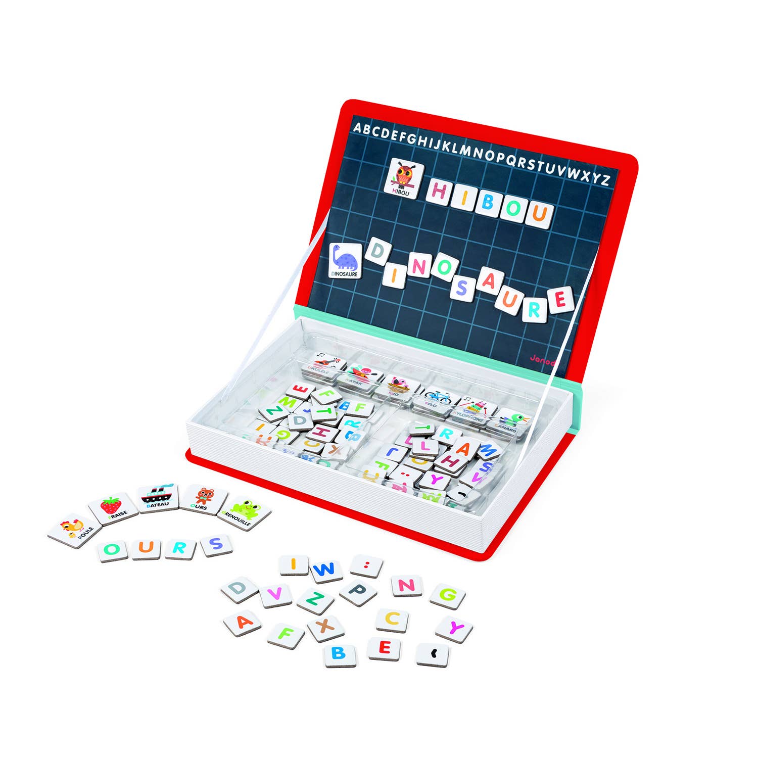 Alphabet français Janod -Magneti'Book -3 à 8 ans
