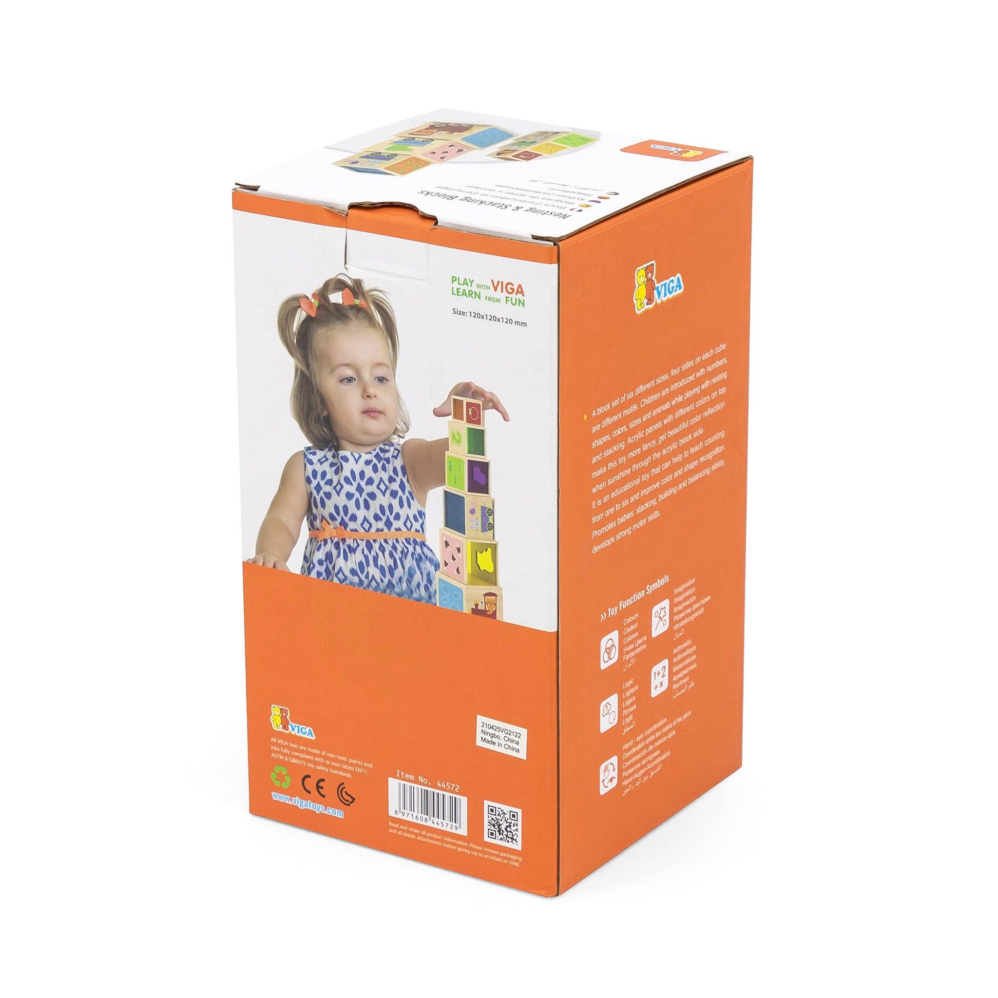 Blocs à emboîter et à empiler : explorez, apprenez et jouez