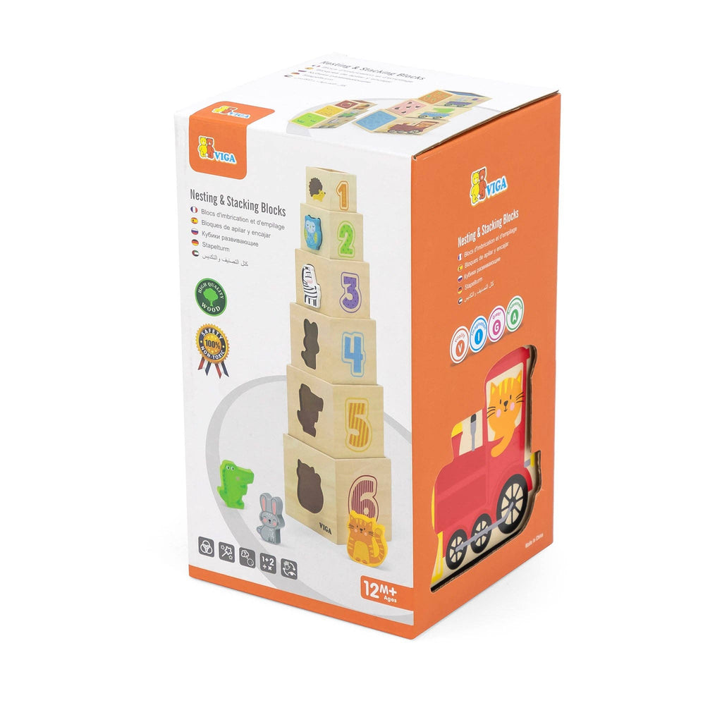 Blocs à emboîter et à empiler : explorez, apprenez et jouez