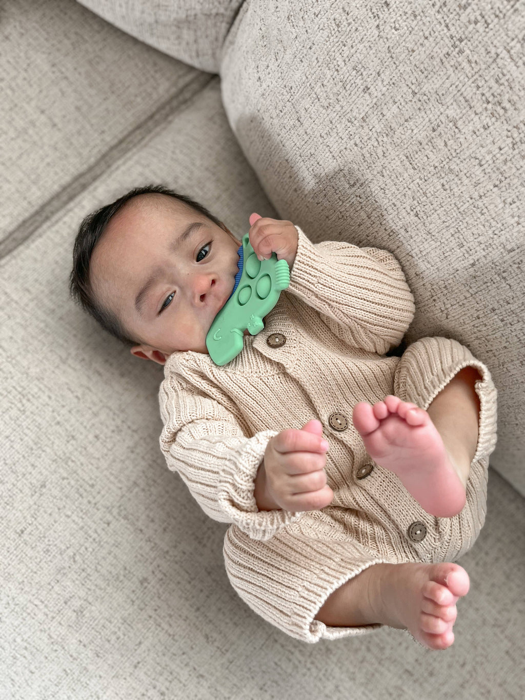 Dino Jouet à bouton-pression + Dentition Itzy Pop™