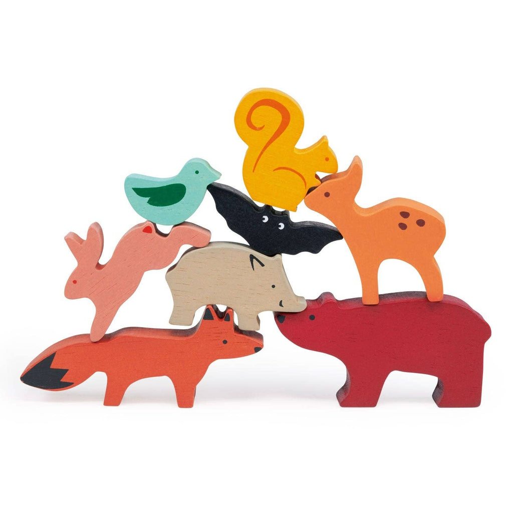 Mentari Toys | Forêt Empilable Heureuse