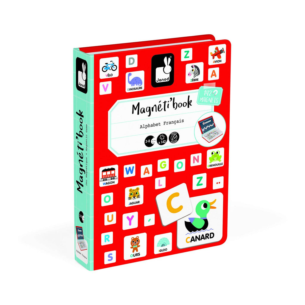 Alphabet français Janod -Magneti'Book -3 à 8 ans
