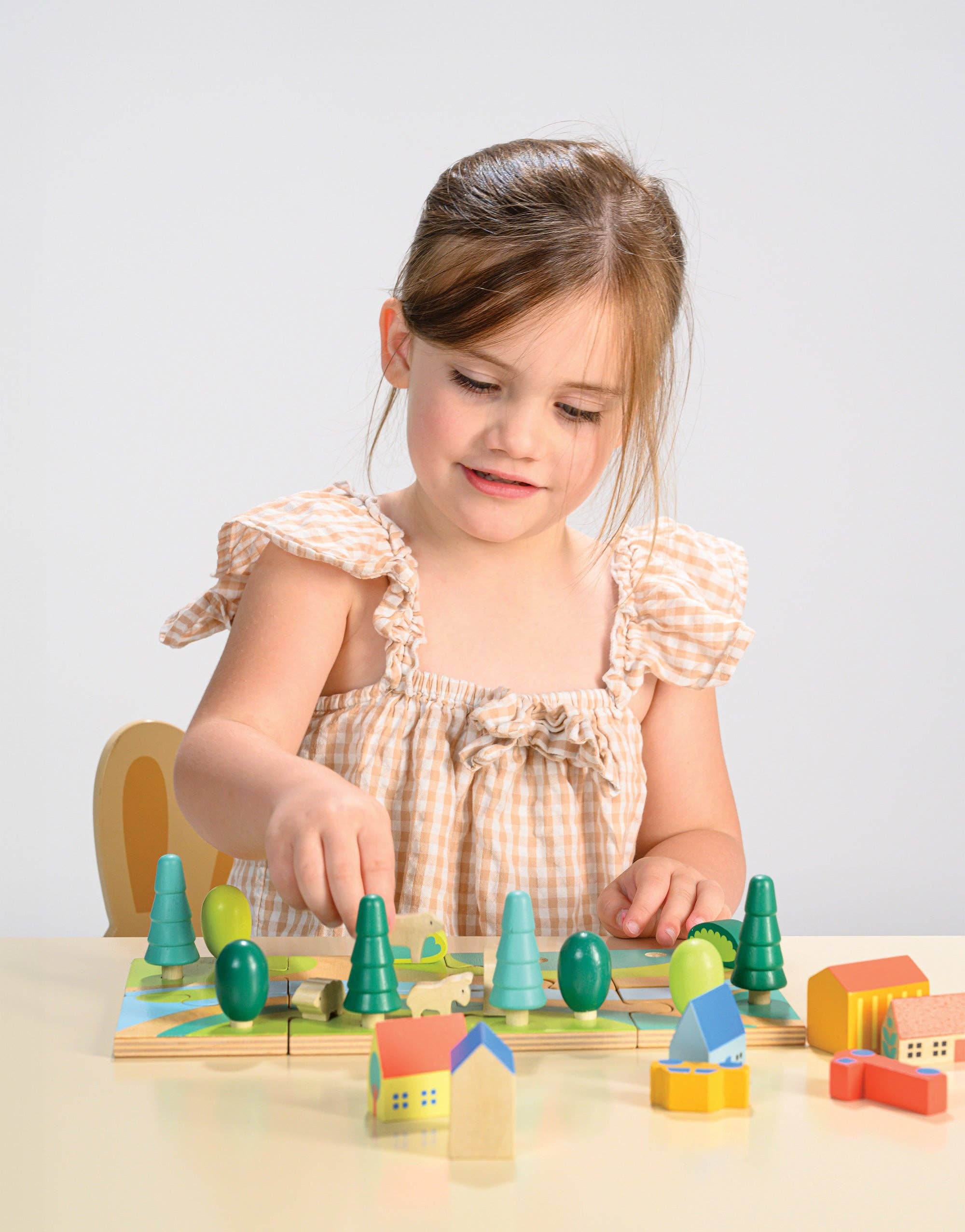 Mentari Toys | Puzzle Ville Miniature