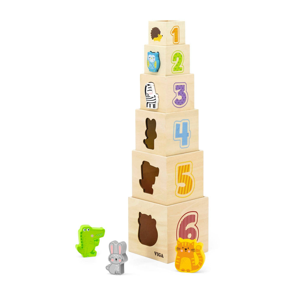 Blocs à emboîter et à empiler : explorez, apprenez et jouez