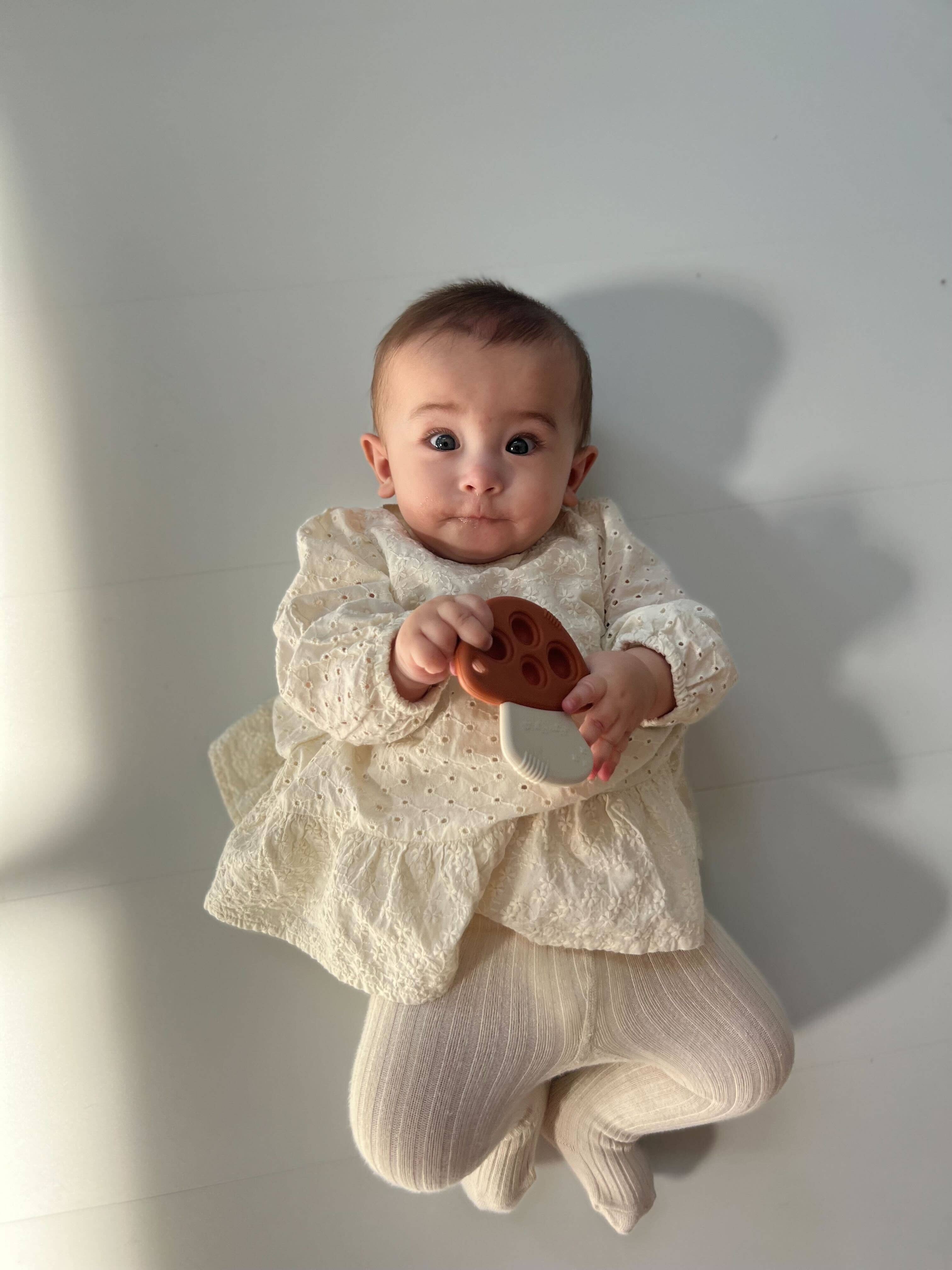 Dino Jouet à bouton-pression + Dentition Itzy Pop™