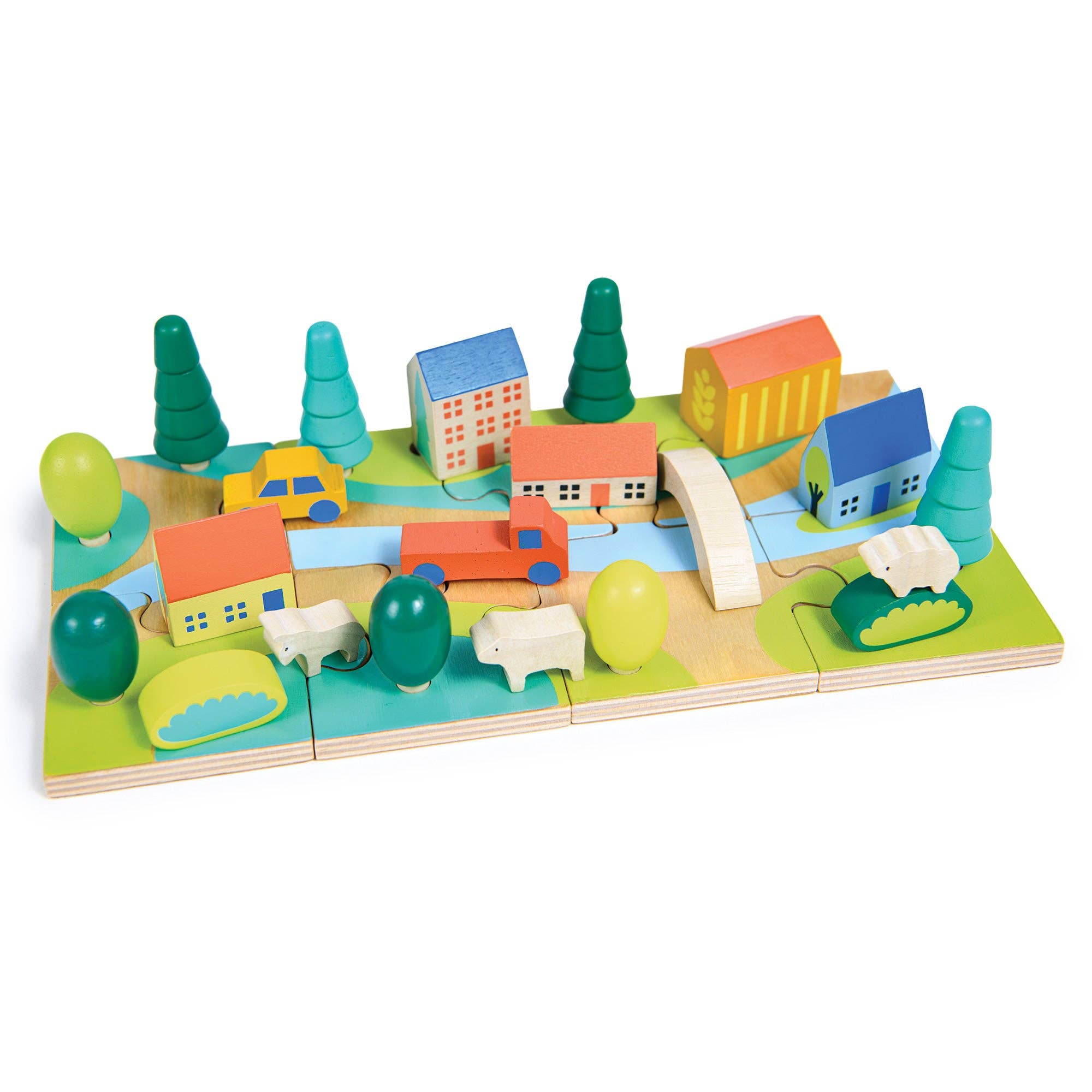 Mentari Toys | Puzzle Ville Miniature