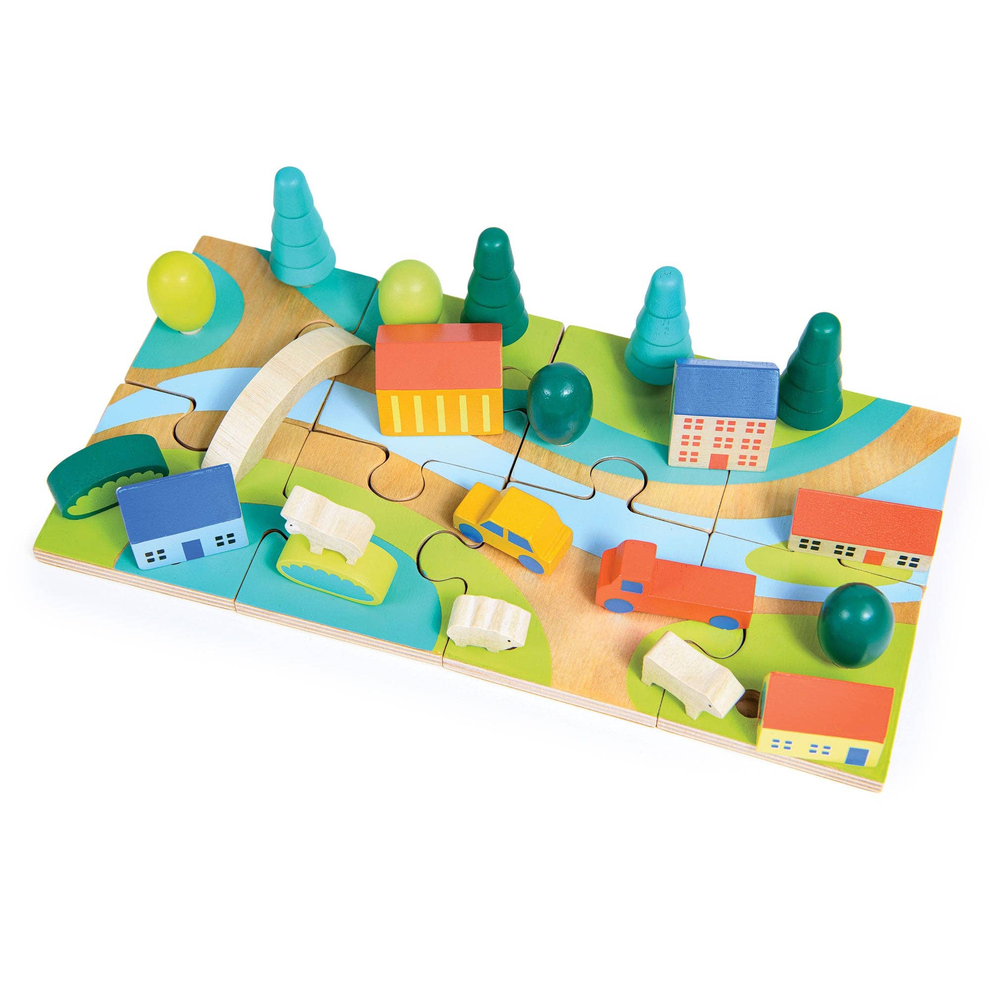 Mentari Toys | Puzzle Ville Miniature